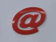 red-symbol-at