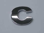 small-chrome-letters-c