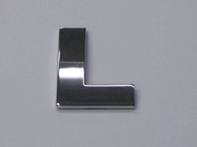 small-chrome-letters-l