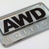 AWD Edition 3D Chrome Emblem