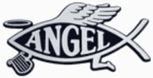 Angel Fish Chrome Car Emblem