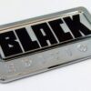 Black Edition 3D Chrome Auto Emblem