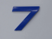 Blue Number - 7