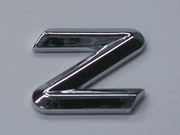 Chrome Letter Style 4 - Z
