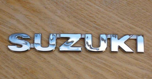 SUZUKI Emblem - Chrome Auto Emblems