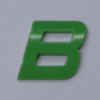 Green Letter - B