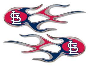 St Louis Cardinals Domed Flame Decals