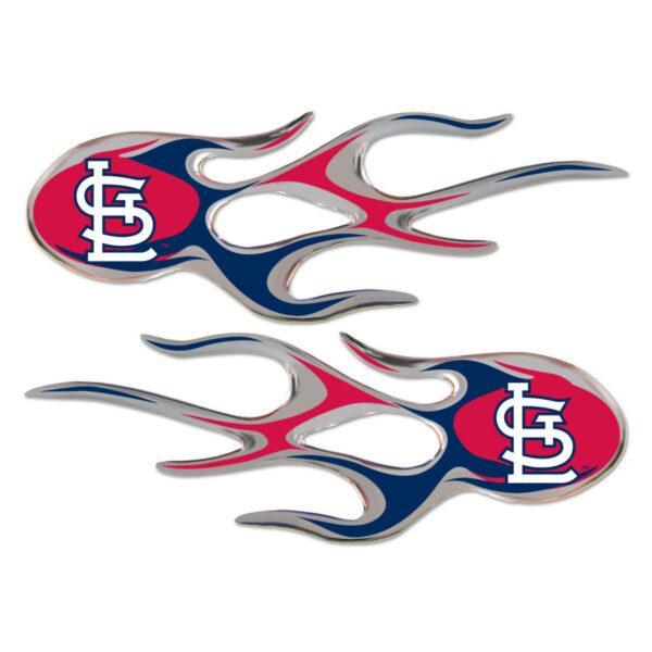 St Louis Cardinals Domed Flame Decals