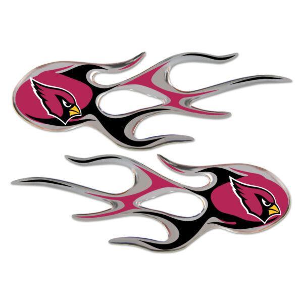 Arizona Cardinals Domed Flame Decals