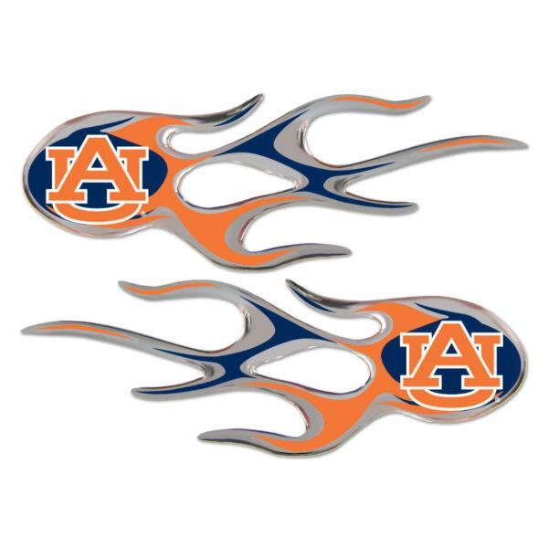 Auburn Tigers Domed Flame Decals