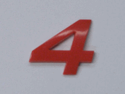 Red Number - 4