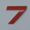 Red Number - 7