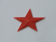 Red Symbol - 3D Star