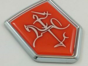 Vitys 3D Chrome Crest Car Emblem