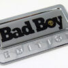 badboy special edition adhesive chrome emblem