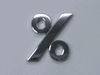 Chrome Symbol Style 5 - Percent Symbol